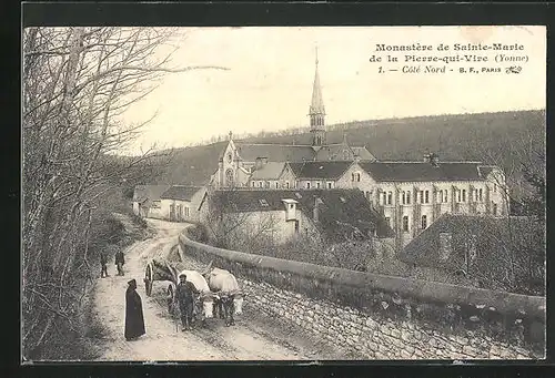 AK Pierre-Qui-Vire, Monastère de Sainte-Marie, Cotè Nord