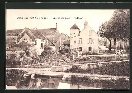 AK Lucy-sur-Yonne, Entrèe du pays EDSA