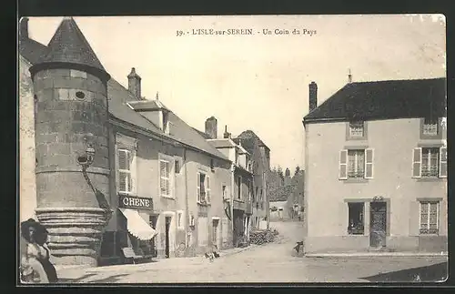 AK L`Isle-sur-Serein, Un Coin du Pays