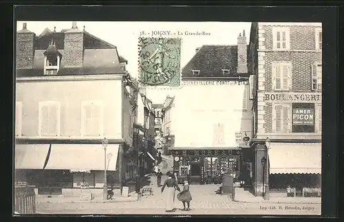 AK Joigny, La Grande-Rue