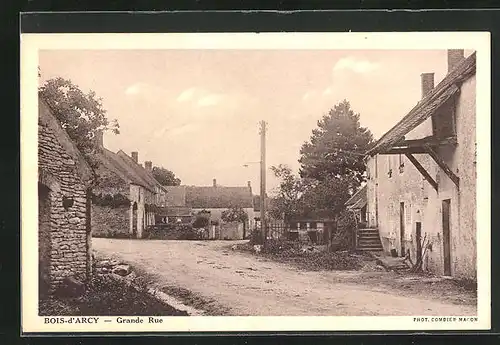 AK Bois-d`Arcy, Grande Rue, Strassenpartie