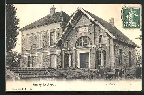 AK Bussy-le-Repos, La Mairie