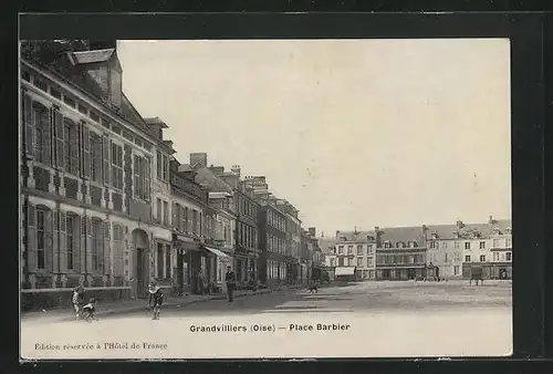 AK Grandvilliers, Place Barbier