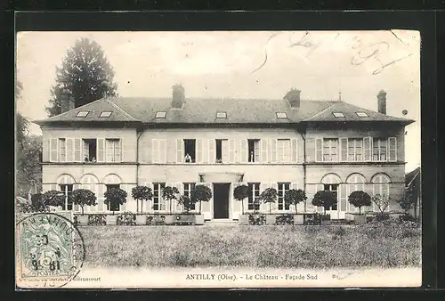 AK Antilly, Le Chateau, Facade Sud