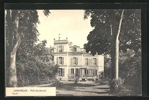 AK Compiègne, Villa Sainte-Jeanne