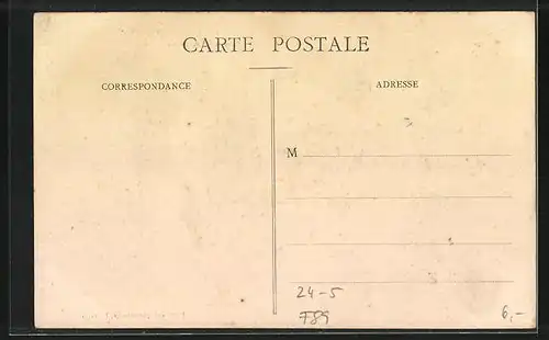 AK Tonnerre, Inondation Janvier 1910, La Rue du Pont, Strassenszene im Hochwasser