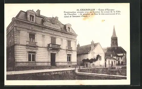 AK Charolles, Caisse d`Epargne et Eglise