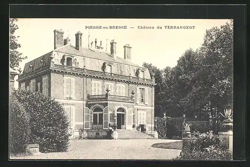 AK Pierre-en-Bresse, Chateau du Terrangeot