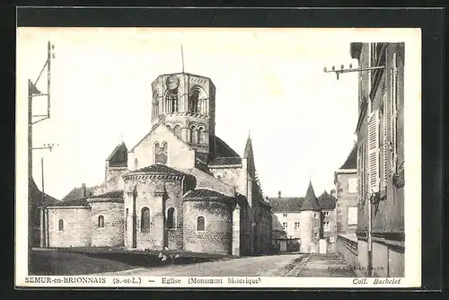 AK Semur-en-Brionnais, Eglise, monument historique