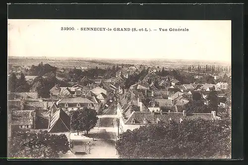AK Sennecey-le-Grand, Vue Generale
