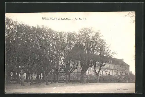 AK Sennecey-le-Grand, La Mairie