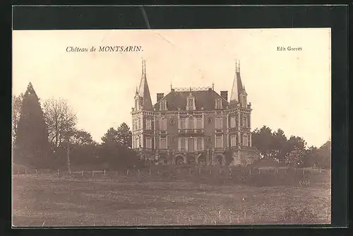 AK Montsarin, Vue sur le Chateau