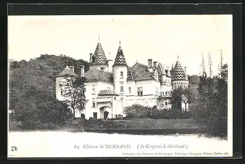 AK St-Gengoux-le-National, Chateau de Burnand