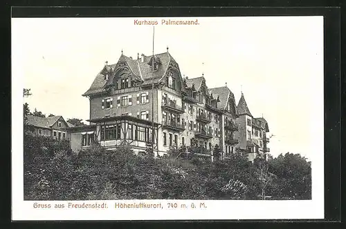 AK Freudenstadt, unter dem Kurhaus Palmenwand