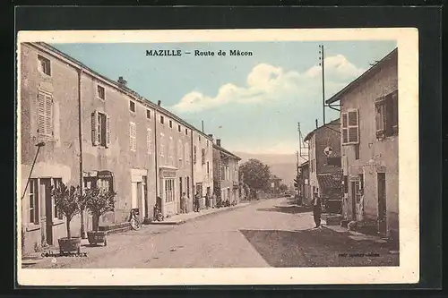 AK Mazille, Route de Macon, Strassenpartie