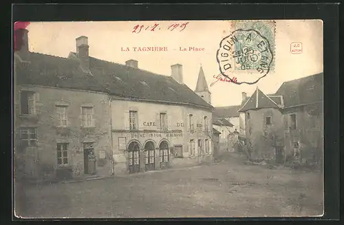 AK La Tagnière, La Place, Cafè du Midi