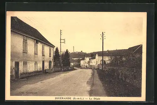 AK Iguerande, Le Dèpot, Strassenpartie