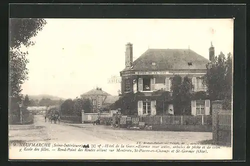 AK Neufmarchè, Hotel de la Gare