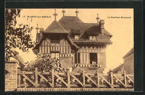 AK Blangy-sur-Bresle, Le Pavillon Normand