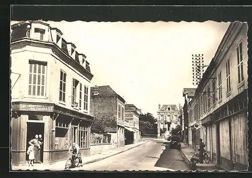 AK Octeville, Rue Fèlix-Faure