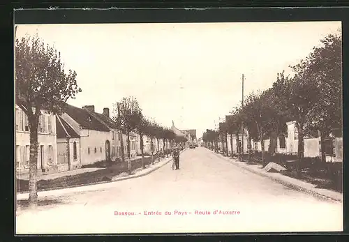 AK Bassou, Entrèe du Pays - Route d`Auxerre