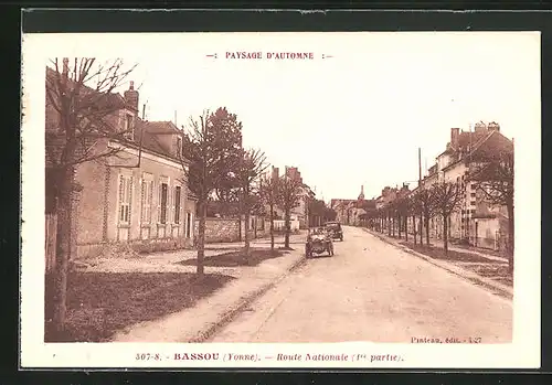 AK Bassou, Route Nationale, Strassenpartie