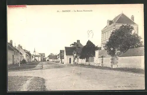 AK Bassou, La Route Nationale, Strassenpartie