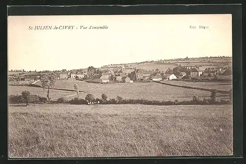 AK St-Julien-de-Civry, Vue d`ensemble