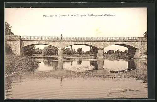 AK Sercy, Pont sur la Grosne
