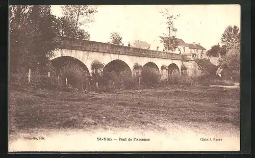 AK St-Yan, Pont de l`Arconce
