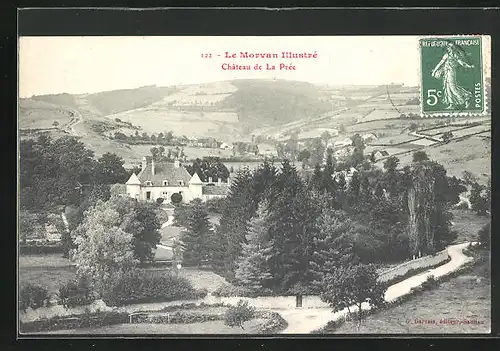 AK Le Morvan Illustre, Chateau dde la Pree