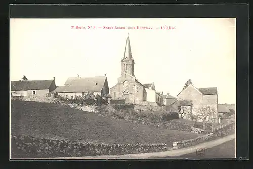 AK Saint-Leger-sous-Beuvray, L`Eglise