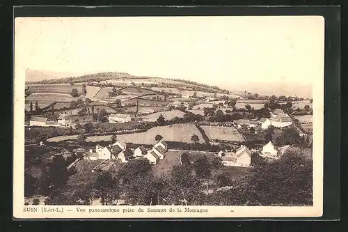 AK Suin, Vue Panoramique Prise du Sommet de la Montagne