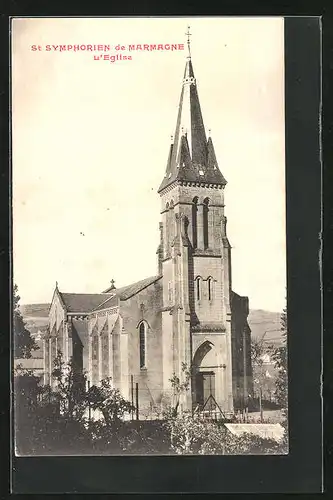 AK Saint-Symphorien-de-Marmagne, L`Èglise