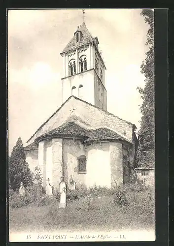 AK Saint Point, L`Abside de l`Èglise