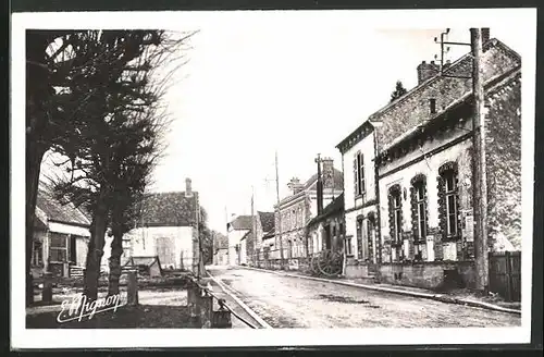 AK Villethierry, Rue de la Mairie