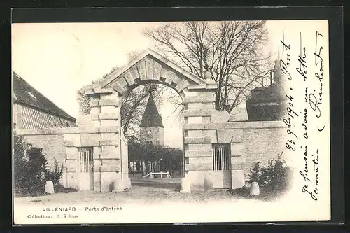 AK Villeniard, Porte d`entrèe
