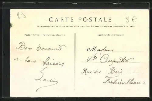 AK Paroy-sur-Tholon, Vue gènèrale