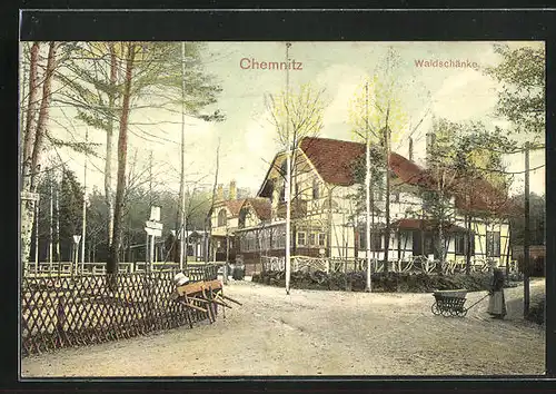AK Chemnitz, Gasthaus Waldschänke