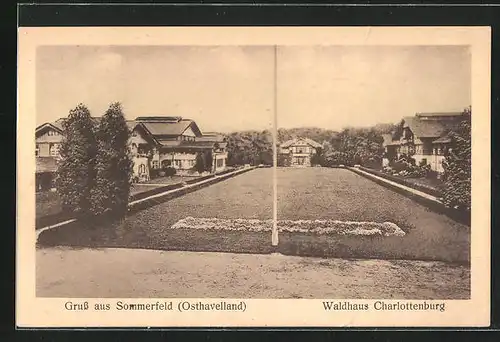 AK Sommerfeld (Osthavelland), Waldhaus Charlottenburg