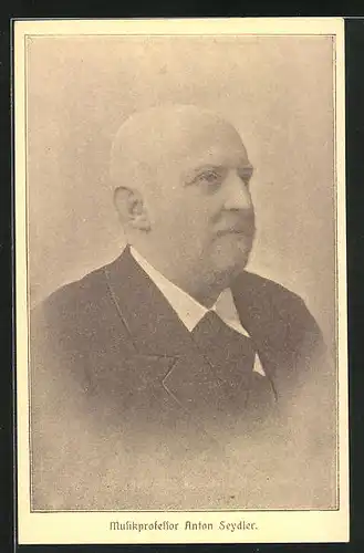 AK Porträt Musikprofessor Anton Seydler