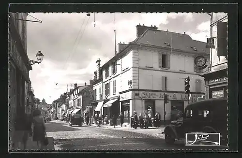 AK Longjumeau, Grande Rue, Carrefour Civette