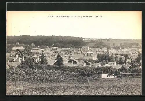 AK Arpajon, Blick auf die gesamte Stadt