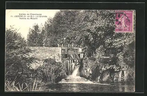 AK Lozere, La Grande Vanne du Moulin, Vallee de Chevreuse