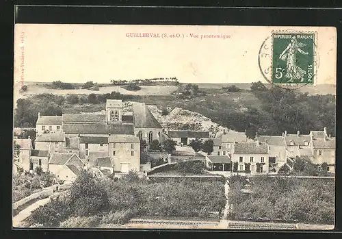 AK Guillerval, Vue Panoramique
