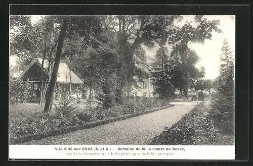 AK Villiers-sur-Orge, Domaine de Mr le comte de Besse
