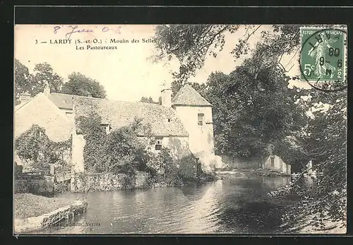 AK Lardy, Moulin des Selles, Les Pastoureaux