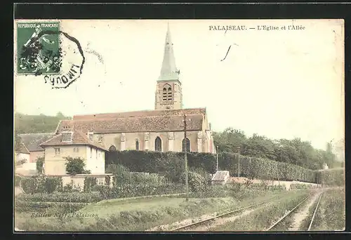 AK Palaiseau, L`Eglise et l`Allee