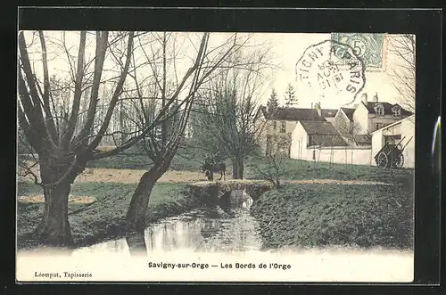AK Savigny-sur-Orge, Les Bords de l`Orge