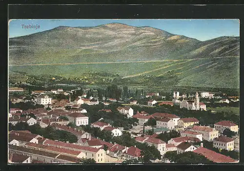 AK Trebinje, Blick über die Dächer der Stadt